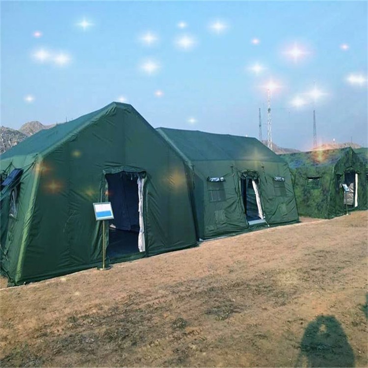 龙岗特色充气军用帐篷